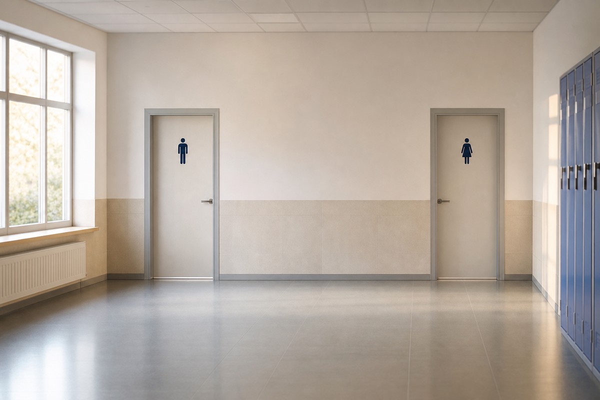 Illustratie bij: Engelse scholen moeten sinds 1 september apart toilet en kleedkamer op geboortegeslacht aanbieden