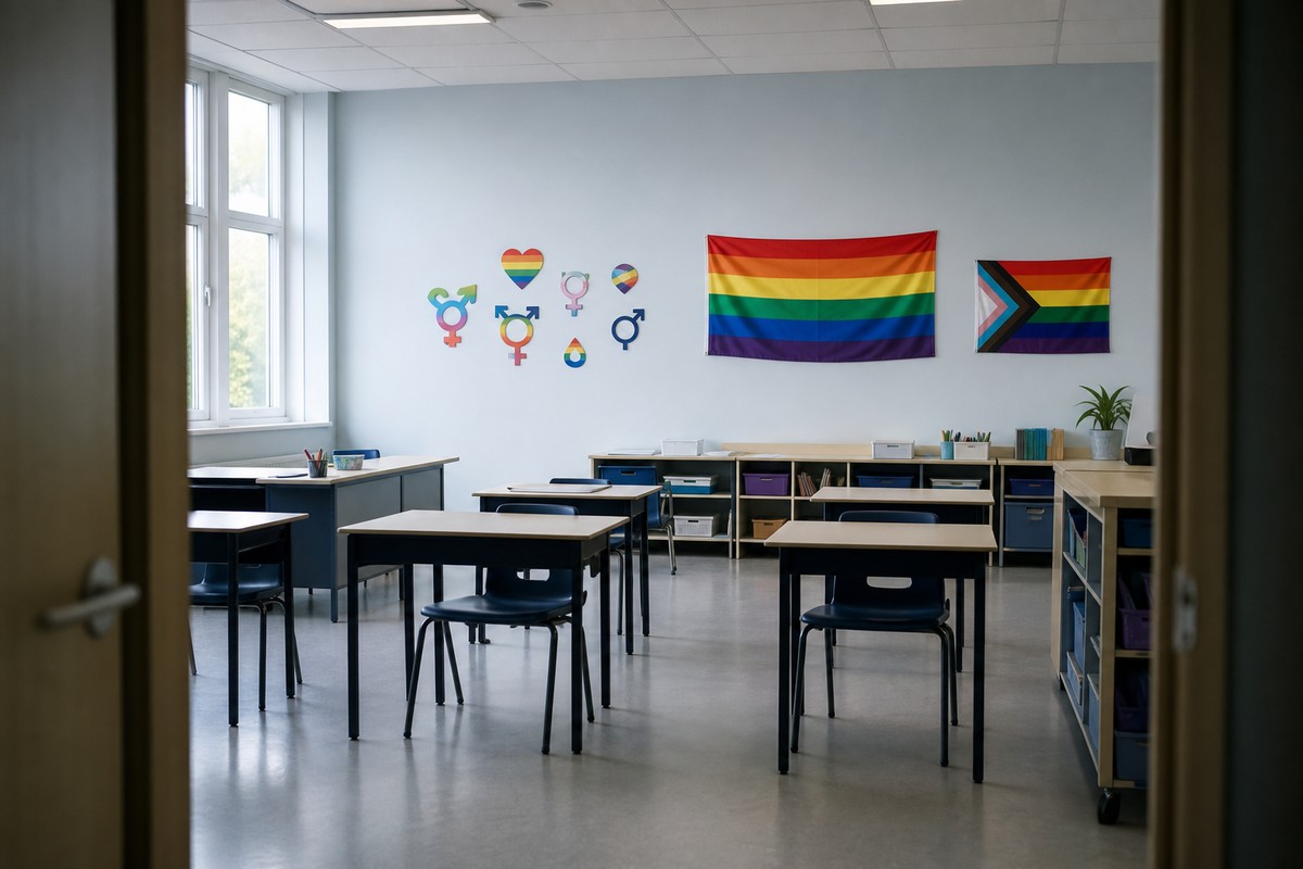 Illustratie bij: Hoogleraar Emma Renold bouwde het verplichte genderlesprogramma van Wales